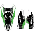 Why Stickers Kawasaki Kx450f 2009-2010 Rear Fender Grafisk Sett