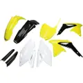 Ufo Suzuki Rmz 450 2008-2017 Sukit414f-999 Fork Protectors & Plastsett