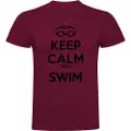 Kruskis Keep Calm And Swim Kortarmet T-skjorte