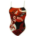 Turbo Maori Skin Tattoo Tynn Stropp Badedrakt