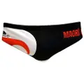 Turbo Maori Red/black Man Badetrusser