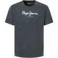 Pepe Jeans for man. PM508208 Eggo N T-shirt dark grey (S), Casual, Cotton, Short sleeve