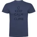 Kruskis Keep Calm And Climb Kortarmet T-skjorte