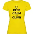 Kruskis Keep Calm And Climb Kortarmet T-skjorte