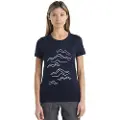 Icebreaker 150 Tech Lite Ii Mountain Stro Merino Kortarmet T-skjorte