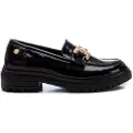 Xti for woman. 14172701-NEGRO Moccasins 141727 black (37), 3 to 5 cm, None, Casual, Classic