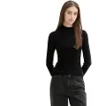 Tom Tailor Rib Mock Neck Genser