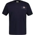 Gant Reg Archive Shield Emb Kortarmet T-skjorte