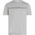 Calvin Klein Split Line Logo Kortarmet T-skjorte