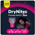 DryNites Bleier Absorberende Truser Jente 13 Enheter