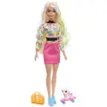 Barbie Avslør Fargesett Av Gave Neon Tie-dye Blomsterdukke