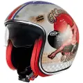 Premier Helmets 23 Vintage Pin Up Old Style 22.06 åpen Hjelm