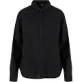 Urban Classics Linen Mixed Oversized Skjorte Med Lange Ermer