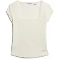 Superdry Essential Square Neck Kortarmet T-skjorte