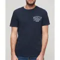 Superdry Athletic College Graphic Kortarmet T-skjorte