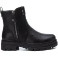 Refresh for woman. 17100201-NEGRO Round toe ankle boots black (39), Flat, 1 to 3 cm, Zip, Casual, Imitation leather