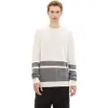 Tom Tailor 1040030 Colorblock Knit Genser