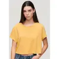 Superdry Slouchy Cropped Kortarmet T-skjorte