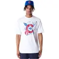 New Era Mlb Food Graphic Chicago Cubs Kortarmet T-skjorte