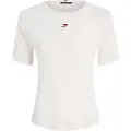 Tommy Hilfiger Regular Modal Rib Kortarmet T-skjorte