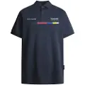 Red Bull Racing Graphic Print Logo Kortermet Poloskjorte