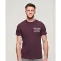 Superdry Athletic College Graphic Kortarmet T-skjorte