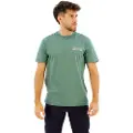 Calvin Klein Raised Concrete Logo Kortarmet T-skjorte