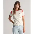 Gant Ringer Kortarmet T-skjorte