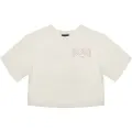 Ellesse Beneventi Cropped Kortarmet T-skjorte