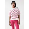 Salsa Jeans 21007841 Kortarmet T-skjorte