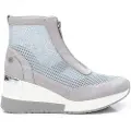 Xti for woman. 14104303-HIELO Ankle boots 141043 blue, grey (38), 5 to 8 cm, Casual