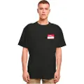 Mister tee Hey! My Name Is Oversize Kortarmet T-skjorte