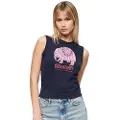 Superdry Hathi Slim Ermeløs T-skjorte