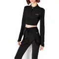 Armani Exchange 6rymbu_yjekz Langarmet T-skjorte Med Høy Hals