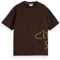 Scotch & Soda Soda Artwork Kortarmet T-skjorte