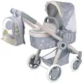 Decuevas 3x1 Sammenleggbar Coco Med Ryggsekk For Dukker Opp Til Dukkevogn Dukke 41x62x70 Cm 48 Cm