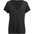 Superdry Studios Slub Embroidered Vee Kortarmet T-skjorte