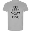 Kruskis Keep Calm And Dive Eco Kortarmet T-skjorte