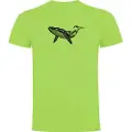 Kruskis Whale Tribal Kortarmet T-skjorte