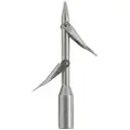 Salvimar Staggered Short Barbs Harpoon Stainless Steel Spydspiss 5 Enheter