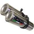 Gpr Exclusive M3 Inox Dual Hypermotard 1100/evo 07-12 Homologert Slip On Lyddemper