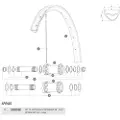 Mavic E-crossmax 29 Venstre Eiker 14 Enheter