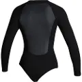 Mystic Sway Longarm Black Serie Korte Dameheldrakt Med Glidelås Foran