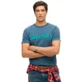 Superdry Classic Core Logo Shadow Kortarmet T-skjorte