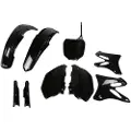 Ufo Yamaha Yz 125/250 2005-2005 Yakit330f-001 Fork Protectors & Plastsett