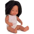 Miniland Latinamerikansk Babydukke Med Downs Syndrom 38 Cm