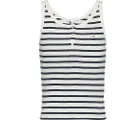 Tommy Hilfiger Button Ermeløs T-skjorte
