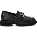 Carmela for woman. 16187201-NEGRO Leather loafers 161872 black (37), Flat, None, Casual