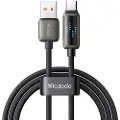 Mcdodo CA-2350 USB-A til USB-C-kabel, 6A, LED-display, 1,2 m