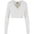 Urban Classics Cropped Feather Cardigan